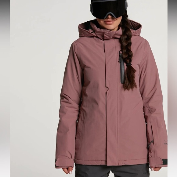 Volcom Eva Insulated Gore-Tex Jacket Size Medium NWT - Picture 4 of 17